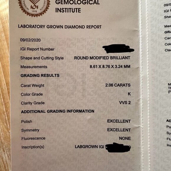 Frank Darling | Billie No. 6 | 18k Rose Gold and Lab Created Diamond Ring - Picture 9 of 13